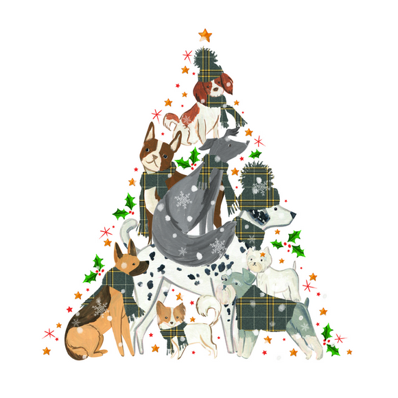 Canine Christmas Tree