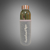 Care Love Hope: Glass Sports Bottle (Available in various colours)