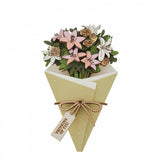 Thinking of you Flower 3D Figurine Card