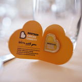 Beatson Cancer Charity: Heart Shaped Pin Badge