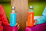 Care Love Hope: Glass Sports Bottle (Available in various colours)
