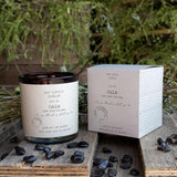 Eau so Calm Candle with Black Hematite gemstones