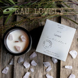 Eau so Loved with Rose Quartz gemstones.