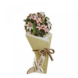 Thinking of you Flower 3D Figurine Card