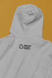Braw Range: Unisex Tartan Map of Scotland Hoodie (Light Grey)