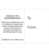 Sienna Glass: Attraction Orb (Remembrance)
