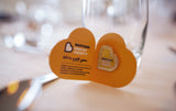 Beatson Cancer Charity: Heart Shaped Pin Badge