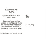 Sienna Glass: Attraction Orb (Hope)