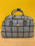 Strathurie: Tartan Overnight Bag (Black or Grey)