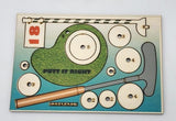 Golf Wooden Pop Up 3D card