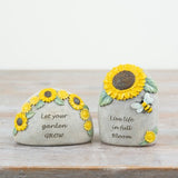 Garden Sunflower Bee Plaque