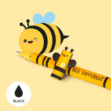 Legami Erasable Bee Pen (Black)