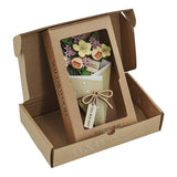 Happy Birthday 3d Flower figurine card