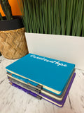 Care Love Hope: Notebook and Pen Set (Available in various colours)