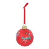 Peter Rabbit Red Festive Bauble by Beatrix Potter