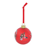 Peter Rabbit Red Festive Bauble by Beatrix Potter