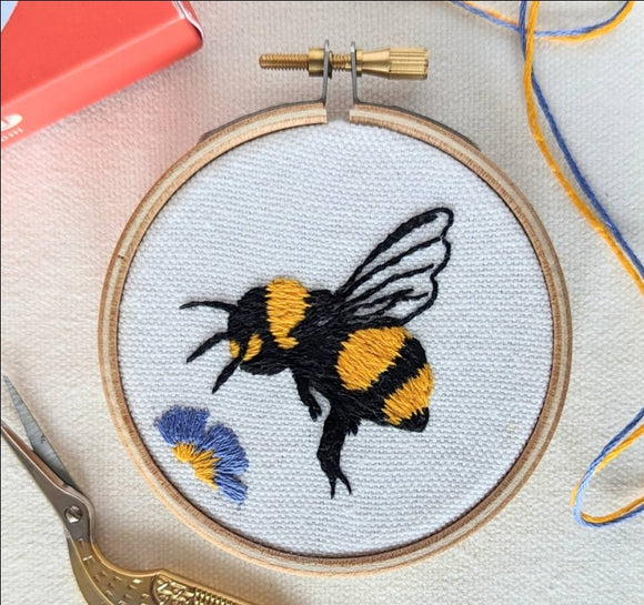 Bee Embroidery Kit 3