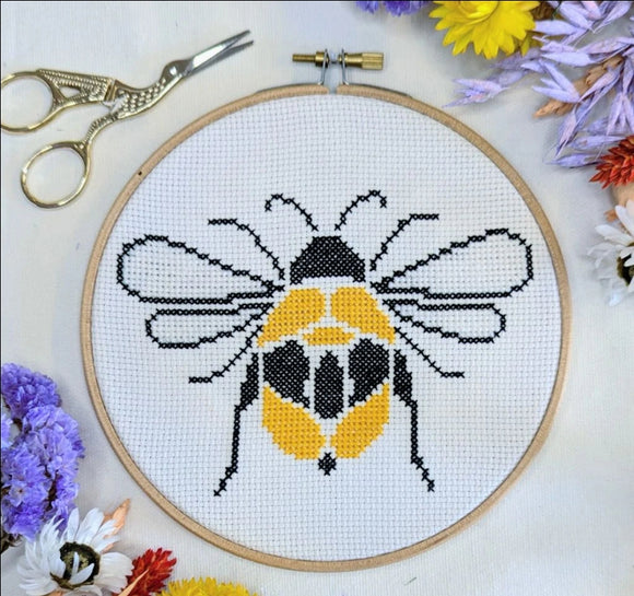 Bee Cross Stitch Kit 6