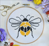 Bee Cross Stitch Kit 6"
