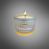 Care Love and Hope : Lemongrass and Ginger Candle
