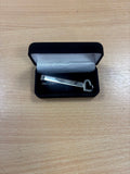 Beatson Cancer Charity: Bespoke Heart Tie Pin (New)