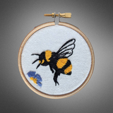Bee Embroidery Kit 3"