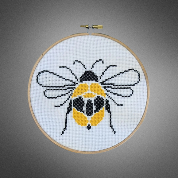 Bee Cross Stitch Kit 6
