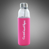 Care Love Hope: Glass Sports Bottle (Available in various colours)