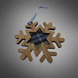 Merry Christmas Bauble - Snowflake