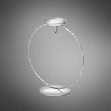 Sienna Glass: Display Stand Circular Tealight (Silver or Gold)
