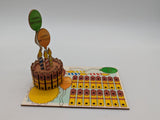 Happy Birthday 3D wooden card