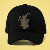 Braw Range Map of Scotland Cap Black