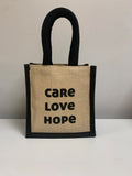 Small Jute Lunch bag 2 colours available