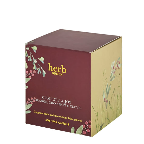 Herb Comfort & Joy Tin Candle