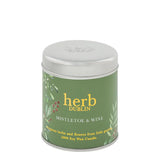 Mistletoe & Wine Tin Candle