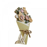 Mum Flower 3D Figurine Card