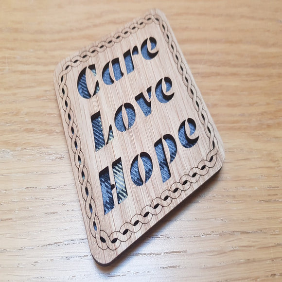 Care Love Hope: Coaster