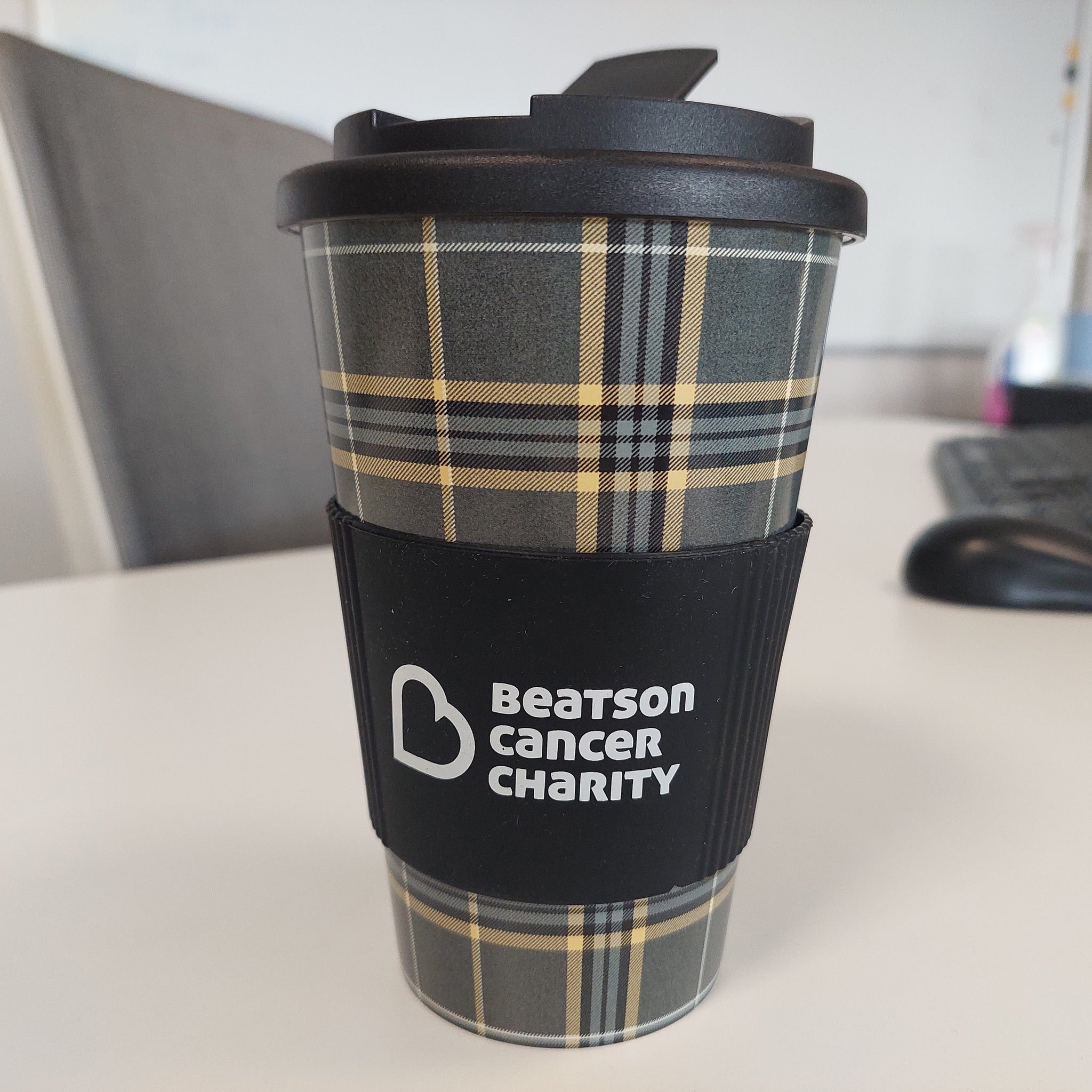 Beatson Cancer Charity: Tartan Thermal Cup – Beatson Cancer